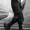 black cargo pants techwear