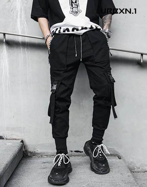 techwear cargo joggers