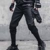 slim techwear pants