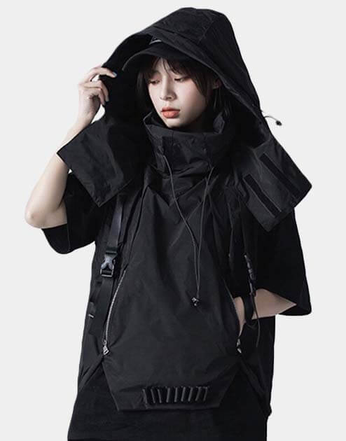 techwear hood