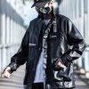 techwear leather jacket
