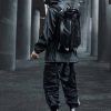 techwear rain jacket