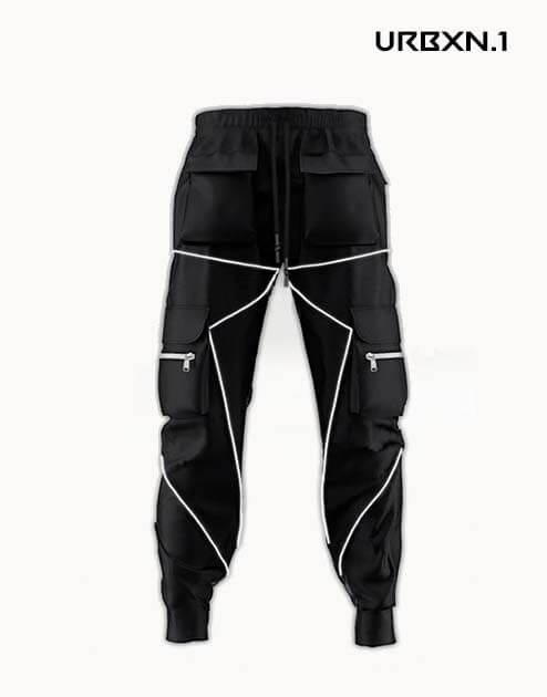 techwear spodnie reflective dkt