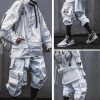 white techwear pants